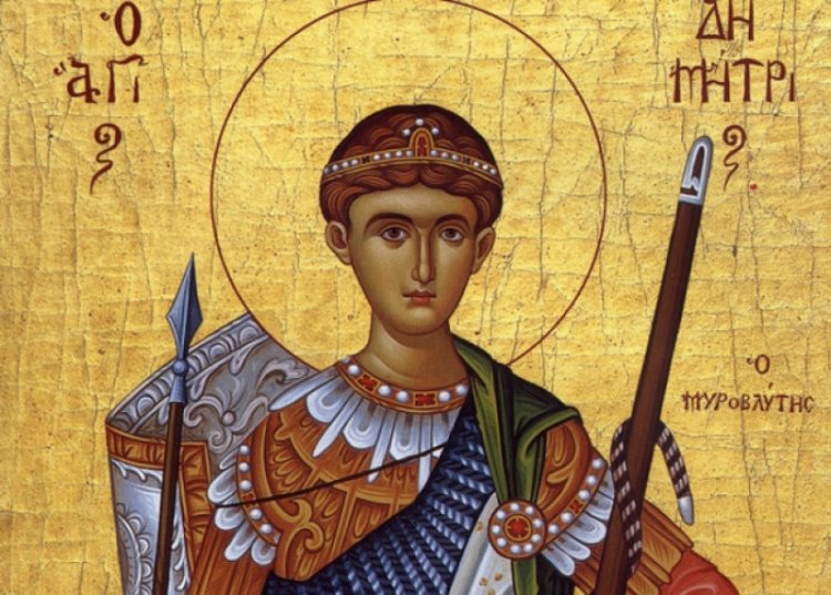 Azi sarbatorim pe  Sfântul Dimitrie, conducătorul care a încălcat ordinul imparatului  și i-a salvat pe creștini