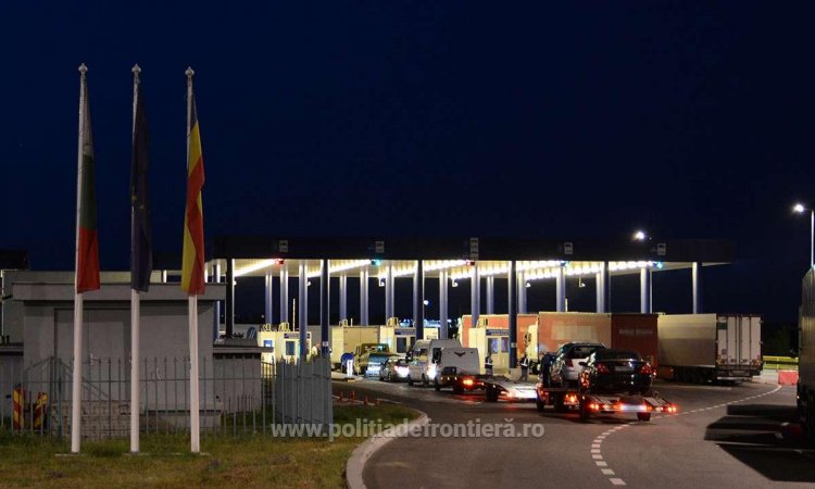 Doi cetățeni turci au încercat să treacă ilegal frontiera de stat a României, pentru a ajunge în Germania