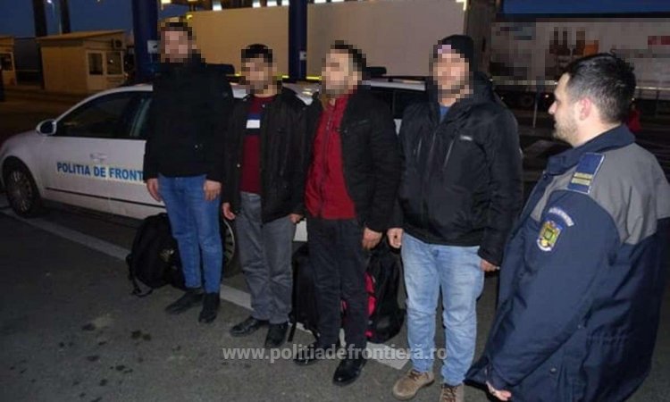 PTF Calafat : Patru cetățeni turci au incercat sa treaca ilegal frontiera