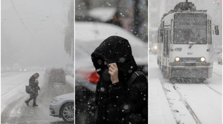 AVERTIZARE ! Furtuna arctică vine peste România. Vortexul aduce munţi de zăpadă şi temperaturi siberiene !
