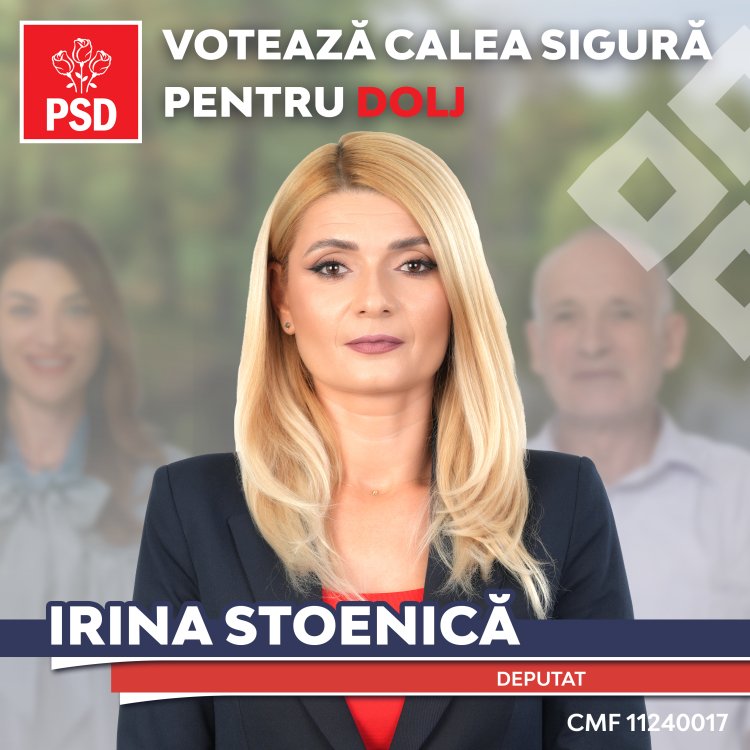 #EchipaPSD: Irina Stoenică, profesionistul de un miliard de euro CMF: 11240017