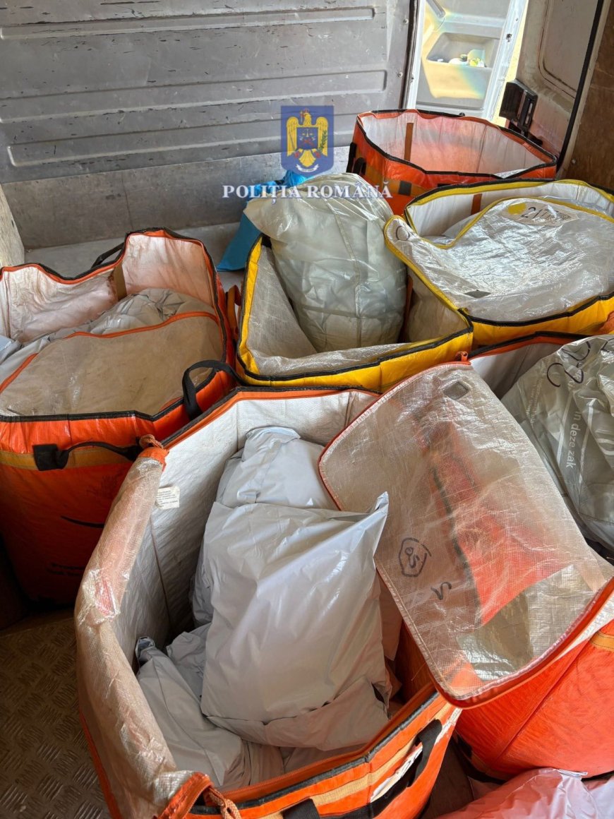 250 de kilograme de tutun mărunțit au fost confiscate ieri, la Bechet!