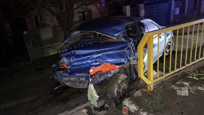 Accident pe DN 56, la Braniște