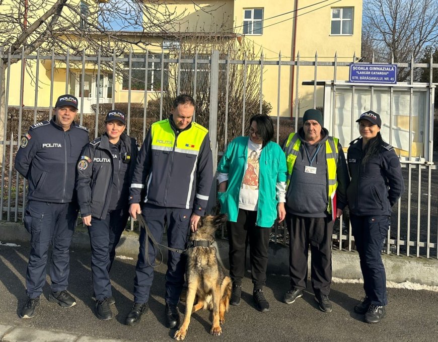 Noi acțiuni ale polițiștilor pentru creșterea siguranței în școli, în  Dolj